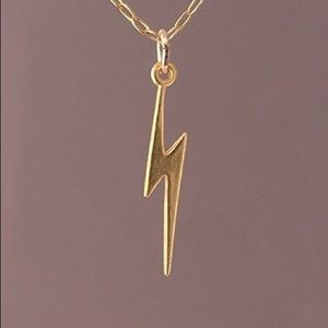 Lightning Bold Gold Necklace⚡️